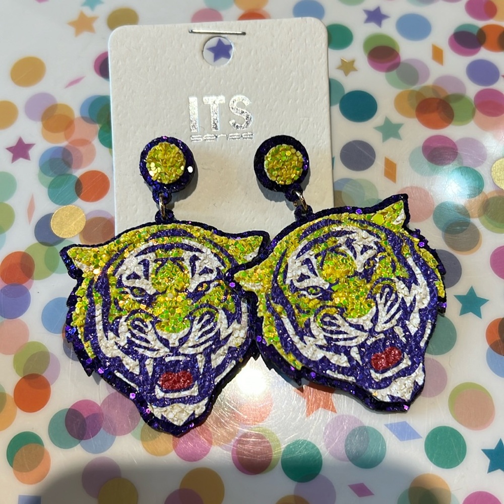 Game day earrings